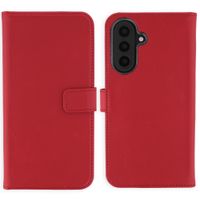 Selencia Echt Leren Bookcase Samsung Galaxy A57 (5G) - Rood