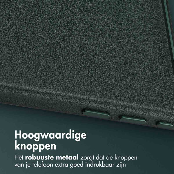 Accezz MagSafe Leather Backcover Apple iPhone Air - Cedar Green