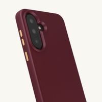 Selencia Rivièra MagSafe Backcover met afneembare haakjes Samsung Galaxy A36 / A56 - Bold Burgundy