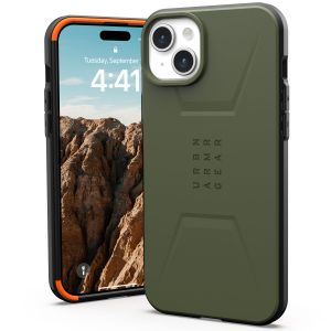 UAG Civilian Backcover MagSafe iPhone 15 Plus - Olive Drab