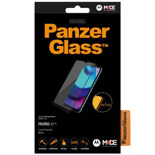 PanzerGlass Case Friendly Screenprotector Motorola Moto E20 - Zwart