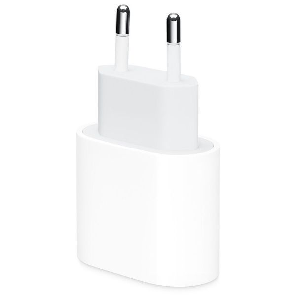 Apple Bundel Lightning | USB-C Power Adapter 20 watt + USB-C naar Lightning kabel - 1 meter - Wit