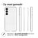 Accezz Clear Backcover Samsung Galaxy A55 - Transparant