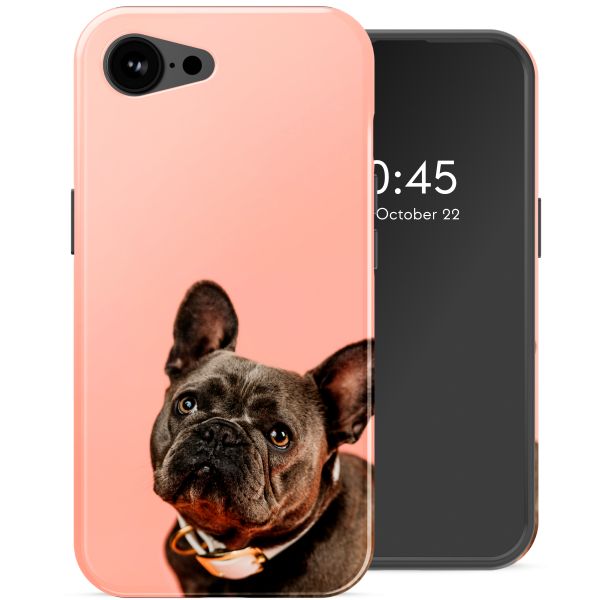 Ontwerp je eigen tough case Apple iPhone 16e - Wit