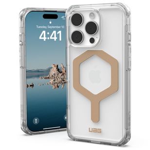 UAG Plyo Backcover MagSafe iPhone 16 Pro - Ice / Gold