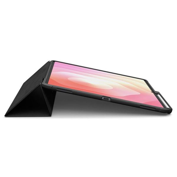 Spigen Rugged Armor Pro Bookcase Samsung Galaxy Tab S11 Ultra - Zwart