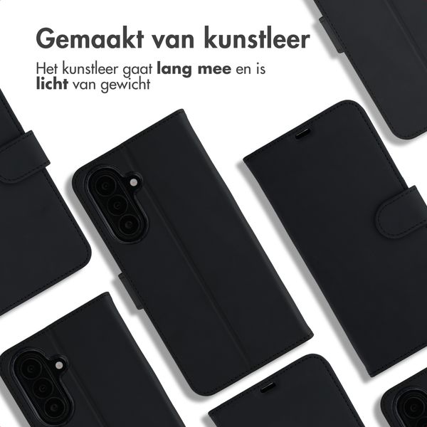 Accezz Wallet Softcase Bookcase Samsung Galaxy A27 (5G) - Zwart