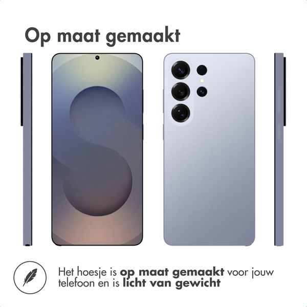 Accezz Clear Backcover Samsung Galaxy S26 Ultra - Transparant