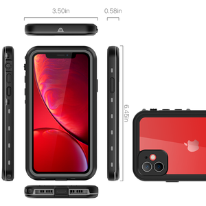 Redpepper Dot Plus Waterproof Backcover iPhone 11 - Zwart