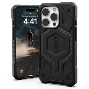 UAG Monarch Pro Backcover iPhone 16 Pro - Carbon Fiber