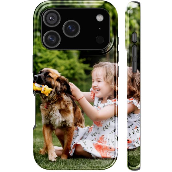 Ontwerp je eigen tough case met MagSafe Apple iPhone 17 Pro - Wit