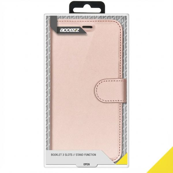 Accezz Wallet Softcase Bookcase Samsung Galaxy S21 Ultra - Rosé Goud