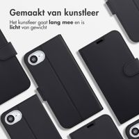 Accezz Wallet Softcase Bookcase iPhone 16e - Zwart