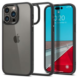 Spigen Ultra Hybrid Backcover iPhone 14 Pro Max - Zwart