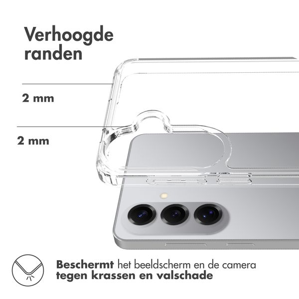 Accezz Xtreme Impact Backcover Samsung Galaxy S26 Plus - Transparant