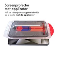 Accezz Gehard Glas Privacy Screenprotector + Applicator Samsung Galaxy S24 Ultra