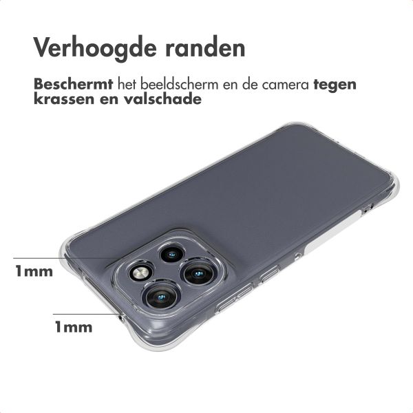 Accezz Clear Backcover Motorola Thinkphone 25 / Edge 50 Neo / Edge 60 Neo - Transparant