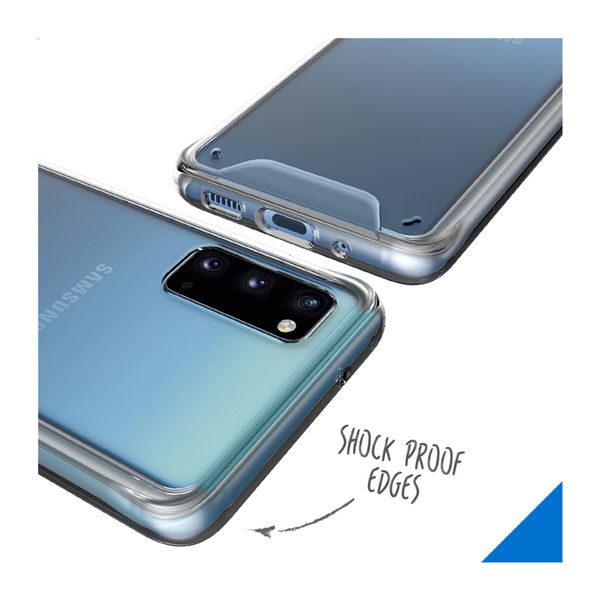 Accezz Xtreme Impact Backcover Samsung Galaxy S20 - Transparant