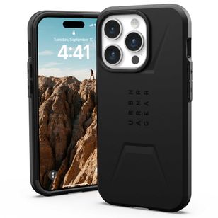 UAG Civilian Backcover MagSafe Apple iPhone 15 Pro - Zwart