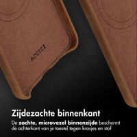 Accezz Vintage Leather Magsafe Backcover Samsung Galaxy S25 Edge - Tabacco Cognac
