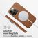 Accezz MagSafe Leather Backcover iPhone 14 Pro - Sienna Brown