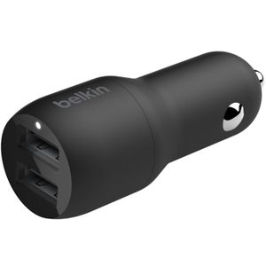 Belkin Boost↑Charge™ Dual USB Car Charger - 24W - Zwart