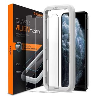 Spigen GLAStR EZ Fit Screenprotector + Applicator 2-pack Apple iPhone 11