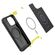 Spigen Rugged Armor Backcover MagSafe iPhone 15 Pro Max - Zwart