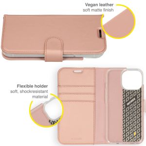 Accezz Wallet Softcase Bookcase iPhone 14 Pro - Rosé Goud