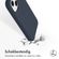 Accezz Liquid Silicone Backcover met MagSafe iPhone 13 Mini - Donkerblauw