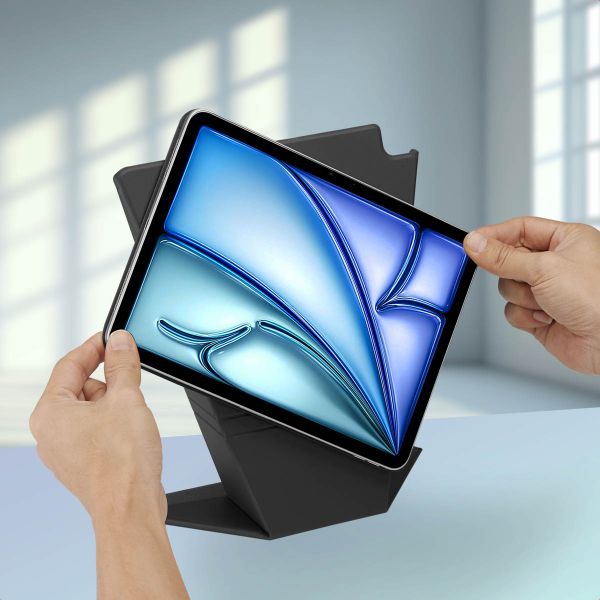 Accezz High Stand tablet case Apple iPad Air 11 inch (2025) M3 / (2024) M2 / Air 5 (2022) / Air 4 (2020) - Zwart