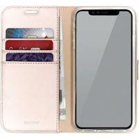 Accezz Wallet Softcase Bookcase Apple iPhone Xs Max - Goud