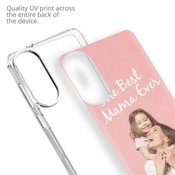 Ontwerp je eigen gel hoesje Samsung Galaxy S25 Edge - Transparant