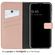 Selencia Echt Lederen Bookcase Samsung Galaxy S24 Plus - Dusty Pink