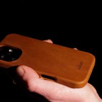 Accezz Vintage Leather Magsafe Backcover Samsung Galaxy S24 / S25 - Tabacco Cognac