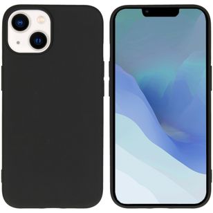 Accezz Color Backcover Apple iPhone 14 - Zwart