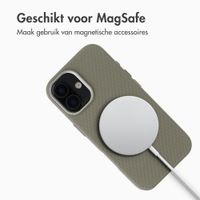 Accezz Mesh Backcover met MagSafe Apple iPhone 16 - Donkergrijs