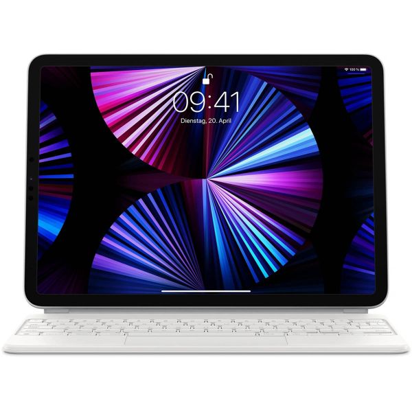 Apple Magic Keyboard Apple iPad Air 11 inch (2026) M4 / (2025) M3 / (2024) M2 / Air 5 (2022) / Air 4 (2020) / Pro 11 (18/20/21/22) - QWERTZ / DE - Wit