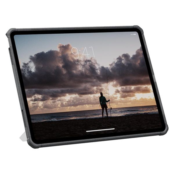 UAG Scout Plus Backcover met stand Apple iPad Air 13 inch (2026) M4 / (2025) M3 / (2024) M2 - Ash