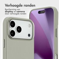 Accezz Leather Bookcase 2-in-1 met MagSafe Apple iPhone 17 Pro Max - Lichtgrijs