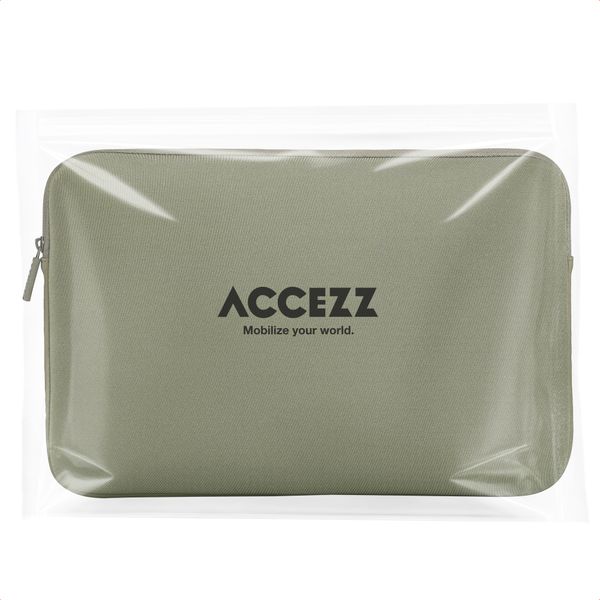 Accezz Laptop hoes 13-14 inch - Laptopsleeve - Groen
