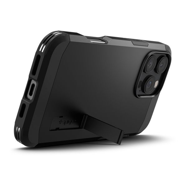 Spigen Tough Armor Backcover MagSafe Apple iPhone 16 Pro - Zwart