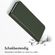 Accezz Premium Leather Slim Bookcase iPhone 13 Mini - Groen