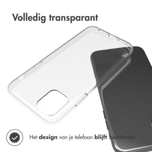 Accezz Clear Backcover iPhone 11 - Transparant