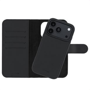 Accezz Edge Uitneembare Bookcase met MagSafe Apple iPhone 18 Pro / 17 Pro - Zwart