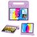 Accezz Kidsproof Backcover met handvat iPad 10 (2022) 10.9 inch - Lila