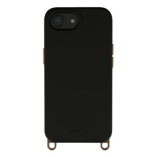 Selencia Rivièra MagSafe Backcover met afneembare haakjes Apple iPhone 17e / 16e - Velvet Black