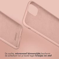 Accezz Liquid Silicone Backcover Samsung Galaxy A16 (5G) - Roze