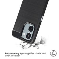 imoshion Brushed Backcover Oppo A6 (5G) - Zwart