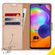 Accezz Wallet Softcase Bookcase Samsung Galaxy A31 - Goud